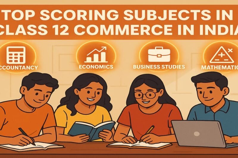 Top Scoring Subjects in Class 12 Commerce in India