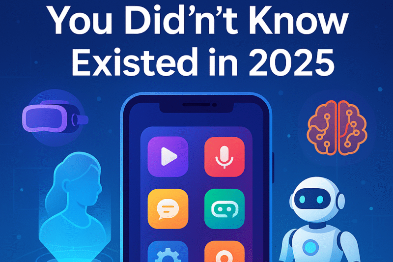 7 Coolest Apps You Didn’t Know Existed in 2025