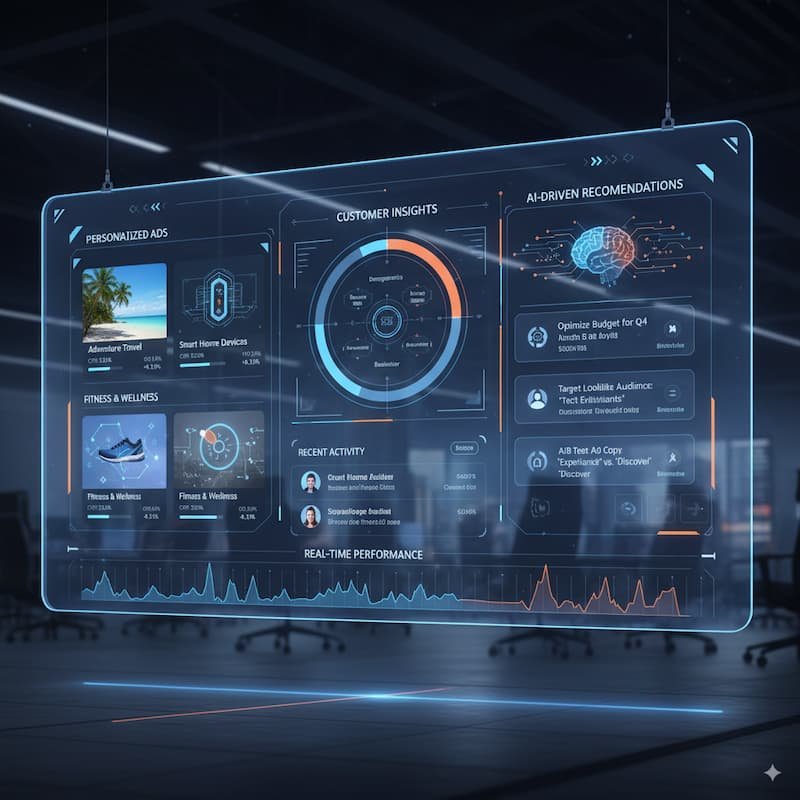 digital marketing dashboard